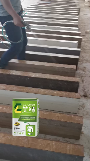 一哥蕪綠噴膠現(xiàn)場噴涂使用視頻